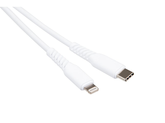 iiglo USB C till lightning kabel / vit / 2m