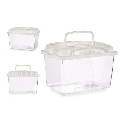Fisktank Vit Plast 3 L (17 x 16 x 24 cm)