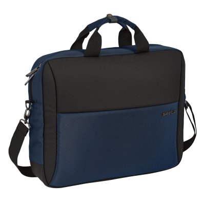 Fodral till Laptop och Läsplatta Safta Business Mörkblå (41 x 33 x 9 cm)