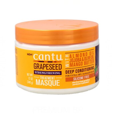 Hårinpackning Cantu Grapessed Strengthening (340 g)