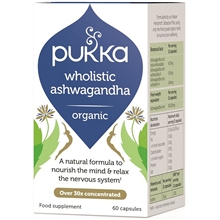 Wholistic Ashwagandha 60 kapslar