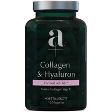 Collagen + Hyaluronsyra 120 kapslar