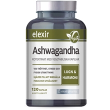 Ashwagandha 120 kapslar