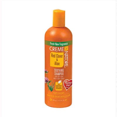 Fuktgivande schampo Red Clover & Aloe Creme Of Nature (450 ml)