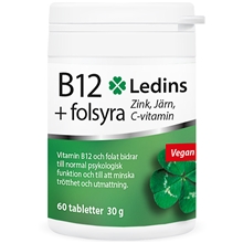 B12+Folsyra 60 tabletter