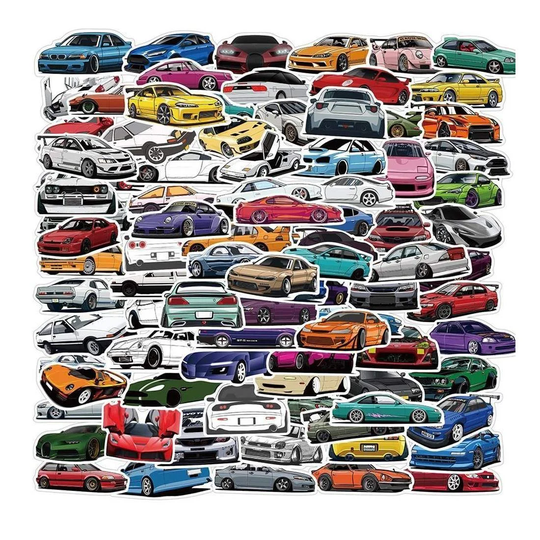 50x Klistermärken och Dekaler - VSCO Cars