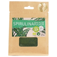 Spirulinapulver RAW EKO 125 gram