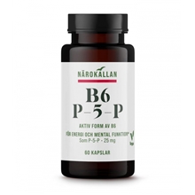 B6 Vitamin 25mg 60 kapslar
