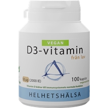 D3-vitamin Vegan 50 mcg 100 kapslar