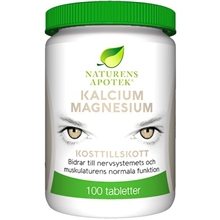 Kalcium Magnesium+D-vitamin 100 tabletter