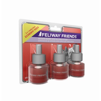 Luktborttagning Ceva Friends Katt (3 x 48 ml)
