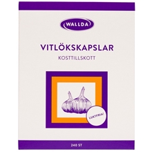 Wallda Vitlökskapslar 240 kapslar