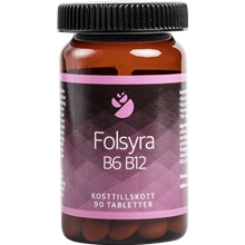 Folsyra B6 B12 90 tabletter