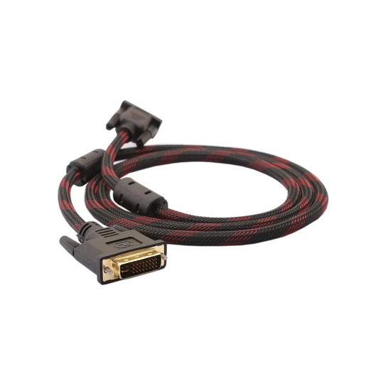 DVI till VGA adapterkabel