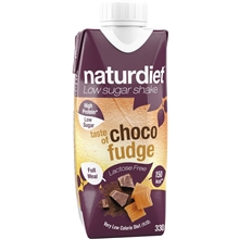 Naturdiet Free Shake No Lactose 330 ml Choco-fudge