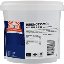 Kung Markatta Jordnötssmör Salt 1500 gram