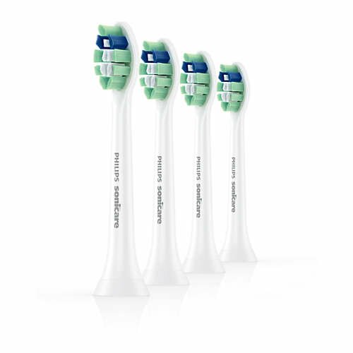 Philips Sonicare tandborsthuvud för plackkontroll HX9024/10 4-pack - Vit