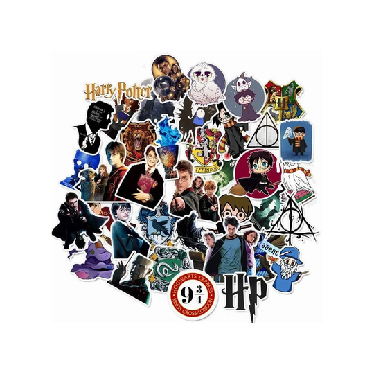 Klistermärken, 50 pack - Harry Potter