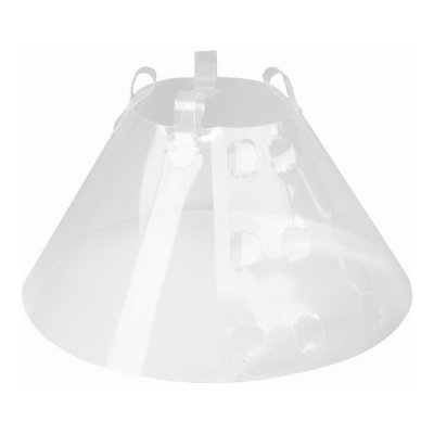 Elizabethan Hundhalsband KVP Quick Fit Transparent (33-40 cm)