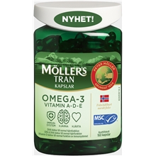 Möller's Omega-3 Tran Kapslar 160 kapslar
