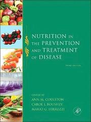 Nutrition in the Prevention and Treatment of Disease