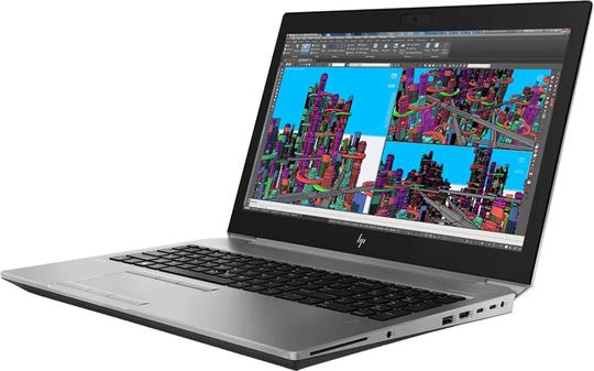 HP ZBook 15 G5 Quadro P1000 i7 8GB 256SSD 500HDD |Som ny|