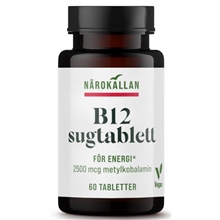B12 Sugtablett 60 tabletter