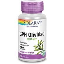 Solaray GPH Olivblad 60 kapslar
