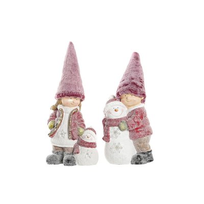 Julgranskula DKD Home Decor Pojkar Magnesium (24,5 x 19 x 56 cm) (2 antal)
