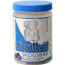 Minallvit 60 tabletter Skogsbär