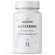 D3-vitamin i kokosolja 90 kapslar