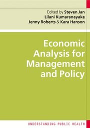 Economic Analysis for Management and Policy