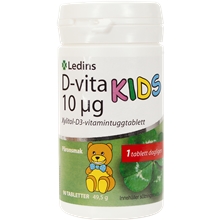 D-vita KIDS 10mcg 90 tabletter