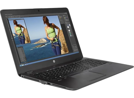 HP ZBook 15u G3 i7 8GB 512SSD W4190M (beg med märke skärm) |Som ny|