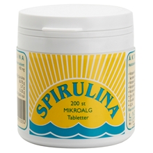Lindroos Spirulina tabl 200 tabletter